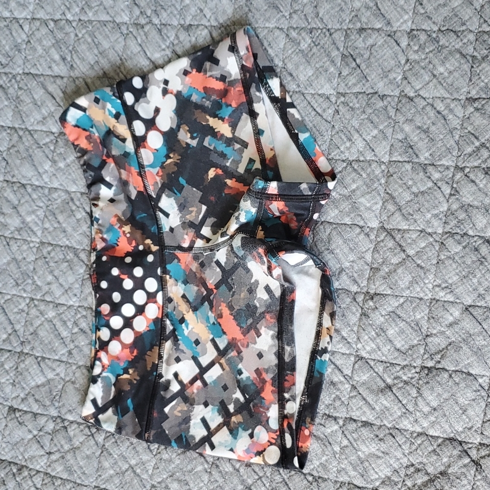 Printed Fleo Shorts